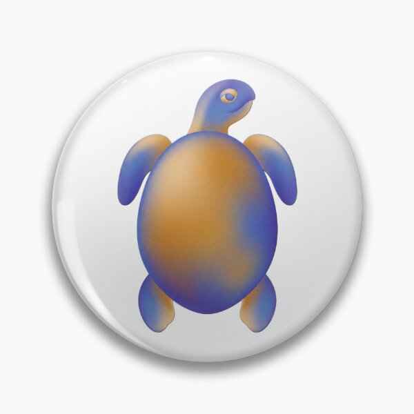 Item preview, Airbrush Gradient Turtle Soft Form designed and sold by FelixMADE.