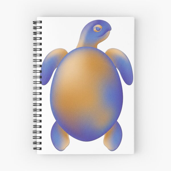 Item preview, Airbrush Gradient Turtle Soft Form designed and sold by FelixMADE.