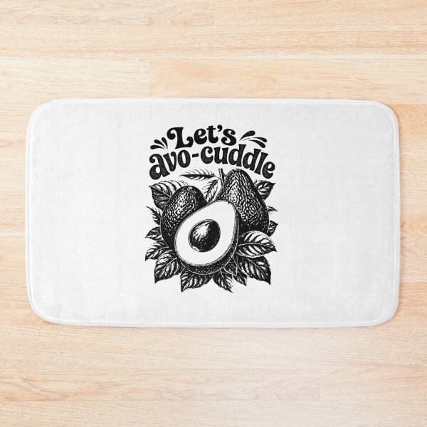 Item preview, Let's Avo Cuddle Funny Avocado Retro Vintage Food Humor Love designed and sold by graphixpolash.