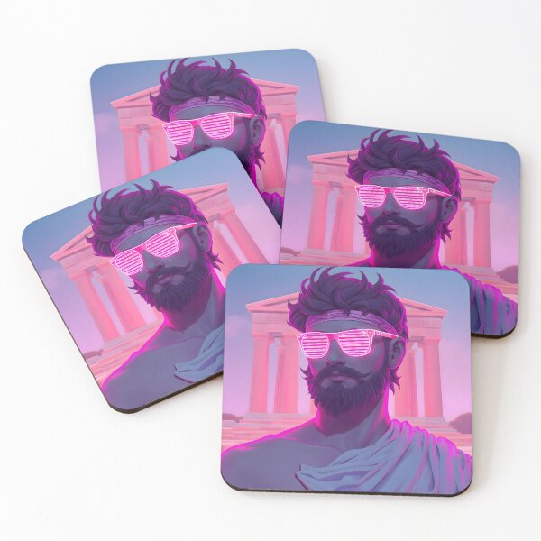 Item preview, Retro Neon Greek Vaporwave designed and sold by Mouad-Doadi.