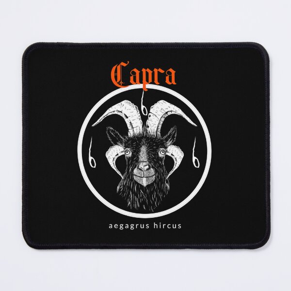 Item preview, Capra Funny Metal Music Goat Design 1 designed and sold by M88Design.