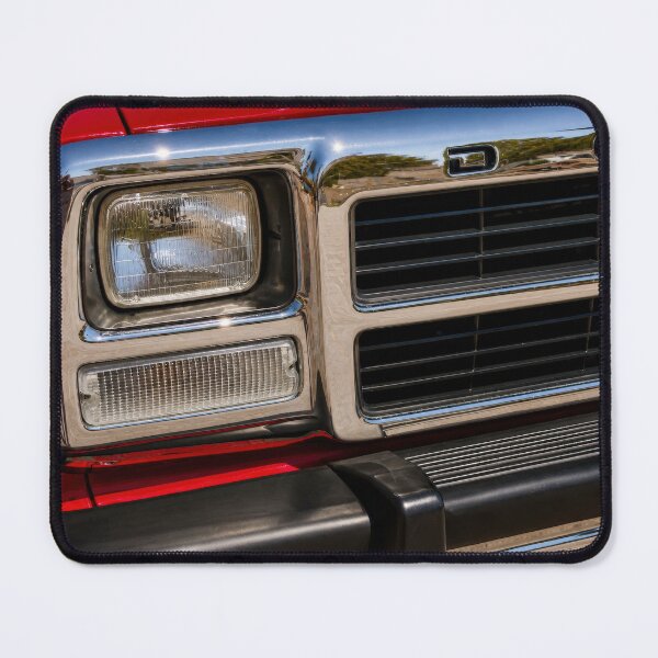 Item preview, Classic Dodge Truck Front Grille – Vintage American Pickup Chrome Detail Photography designed and sold by William A McCarthy.