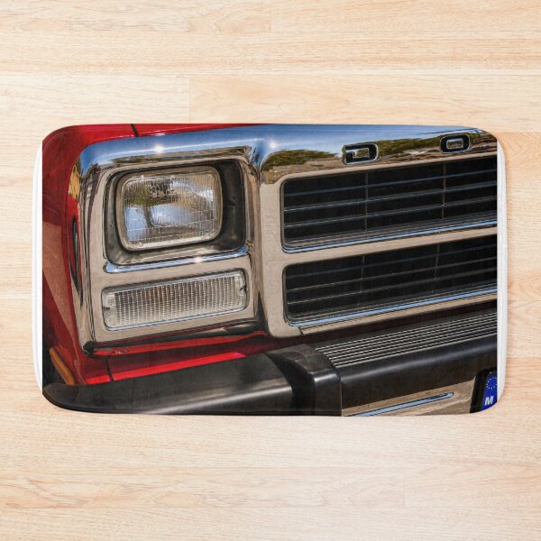 Item preview, Classic Dodge Truck Front Grille – Vintage American Pickup Chrome Detail Photography designed and sold by William A McCarthy.