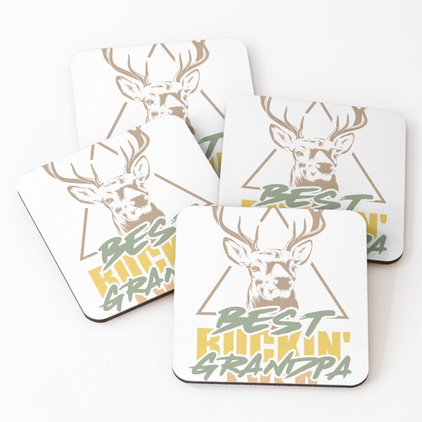 Item preview, Best Buckin’ Grandpa – Funny Deer Hunting Gift for Grandpa Hunter designed and sold by EichStore.