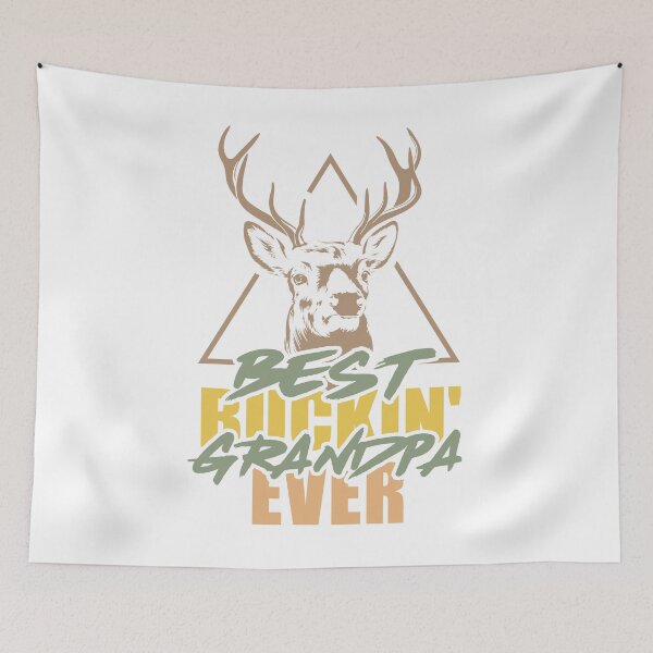 Item preview, Best Buckin’ Grandpa – Funny Deer Hunting Gift for Grandpa Hunter designed and sold by EichStore.