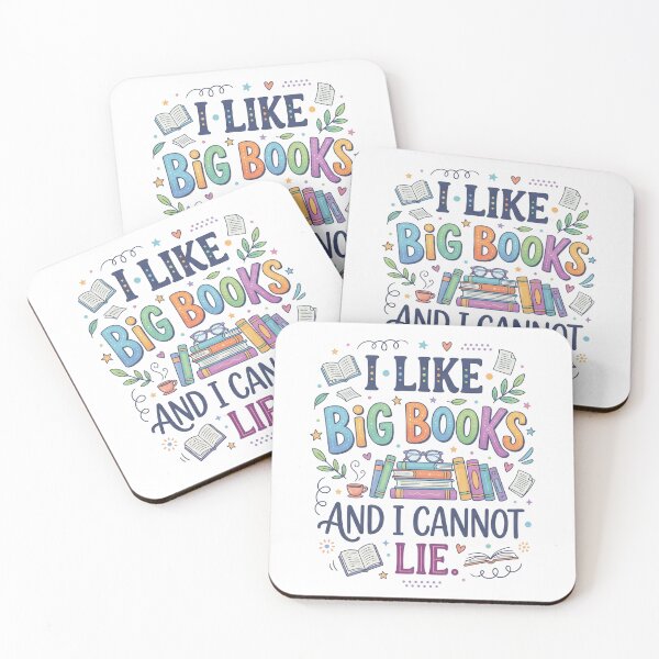 Item preview, I Like Big Books And I Cannot Lie Ver. 2 | Book Lover | Bookworm Gifts | Reader Humor | Bibliophile Aesthetic designed and sold by AmethystStreet.