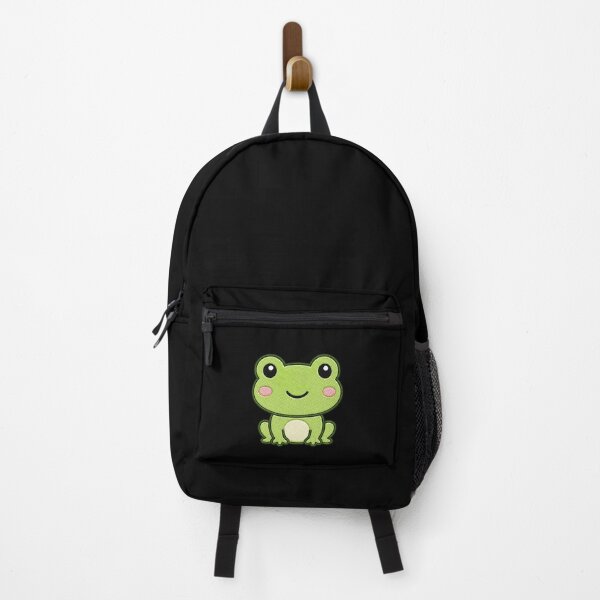Item preview, Smiling Frog – Cute Minimal Kawaii Animal Design designed and sold by ColorSplash123.
