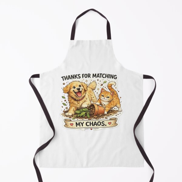 Item preview, Funny Best Friend Gift Cat Dog Chaotic Duo designed and sold by Gentlestate.