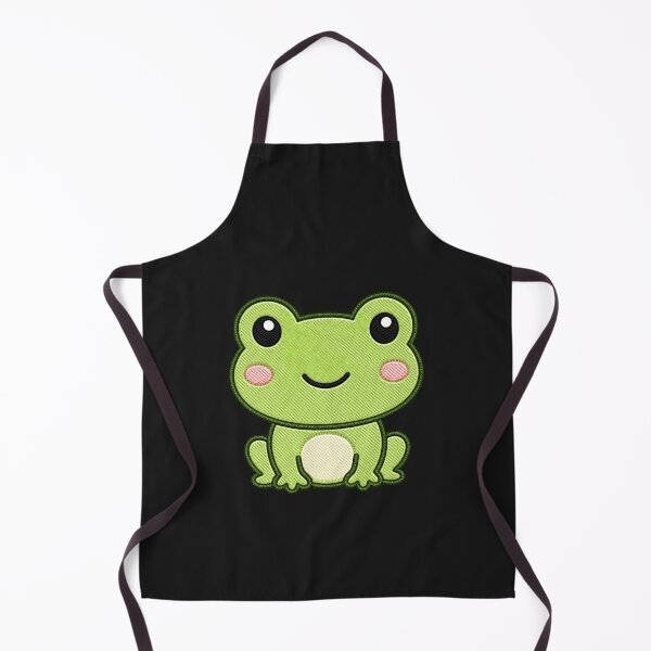 Item preview, Smiling Frog – Cute Minimal Kawaii Animal Design designed and sold by ColorSplash123.