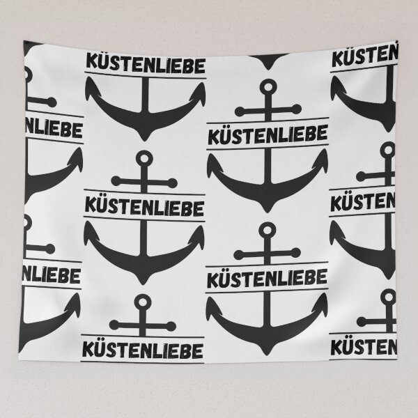 Item preview, Coastal love – minimalist North German anchor design designed and sold by EmmaEddyStore.