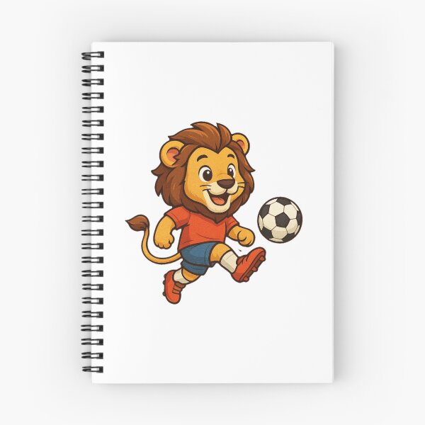 Item preview, Lion footballer, football, ball designed and sold by strongSpiritEd.