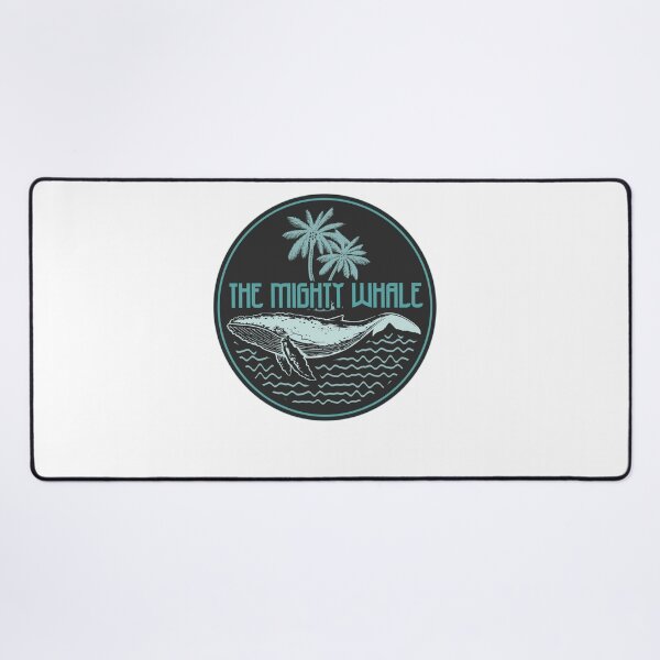 Item preview, The Mighty Whale – Funny Ocean Pun Design with Tropical Vintage Style designed and sold by EichStore.