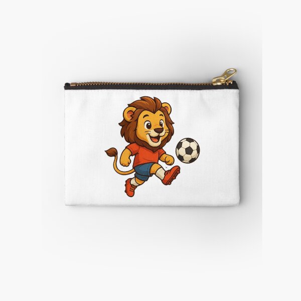 Item preview, Lion footballer, football, ball designed and sold by strongSpiritEd.