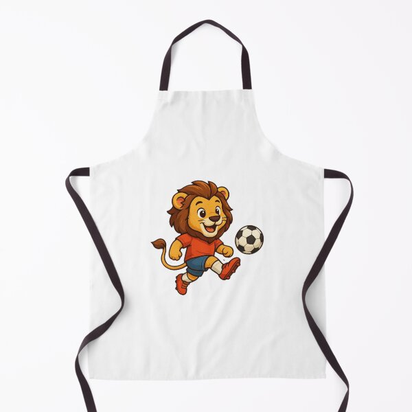 Item preview, Lion footballer, football, ball designed and sold by strongSpiritEd.