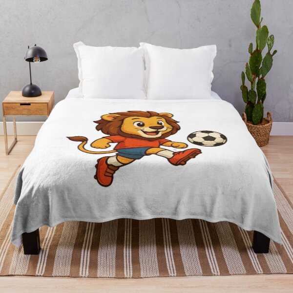 Item preview, Lion footballer, football, ball designed and sold by strongSpiritEd.