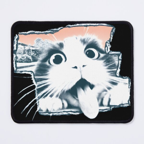 Item preview, Funny cat pose with tongue designed and sold by Newrealis.