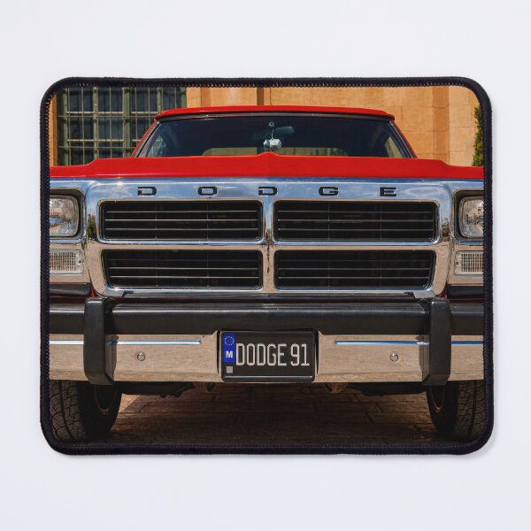 Item preview, Classic Dodge Truck Front View – Vintage American Pickup Symmetry Automotive Photography designed and sold by William A McCarthy.