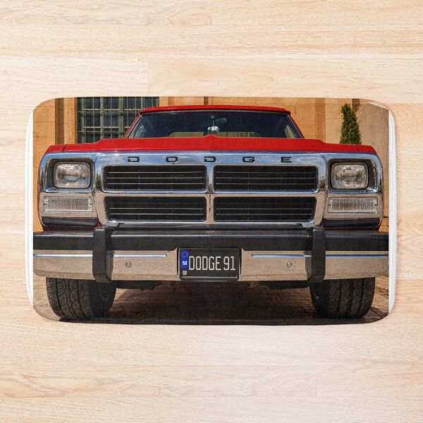 Item preview, Classic Dodge Truck Front View – Vintage American Pickup Symmetry Automotive Photography designed and sold by William A McCarthy.