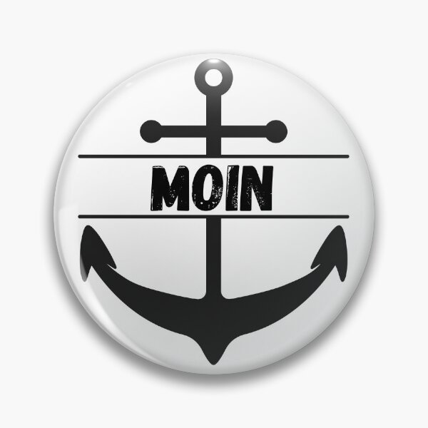 Item preview, Hello – minimalist North German anchor design designed and sold by EmmaEddyStore.