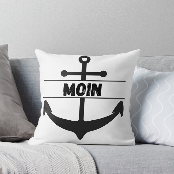 Item preview, Hello – minimalist North German anchor design designed and sold by EmmaEddyStore.