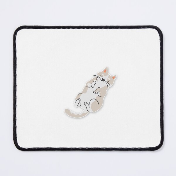 Item preview, Purrfectly Relaxed – Cozy Sleepy Cat Aesthetic Sticker designed and sold by Sarroj.
