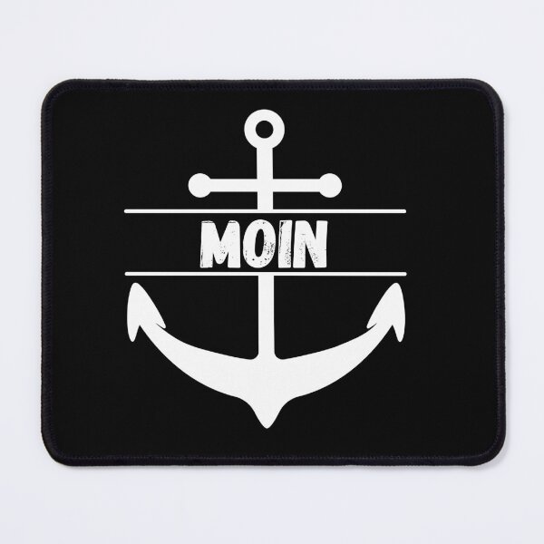 Item preview, Hello – minimalist North German anchor design designed and sold by EmmaEddyStore.