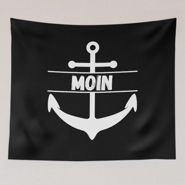 Artikelvorschau, Moin – norddeutsches Anker Design minimalistisch entworfen und verkauft von EmmaEddyStore.