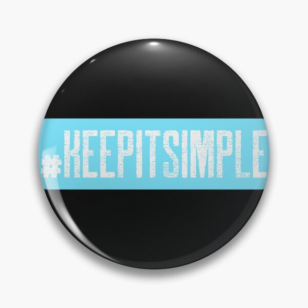 Item preview, #KeepItSimple Hashtag T-Shirt designed and sold by DwishOriginals.