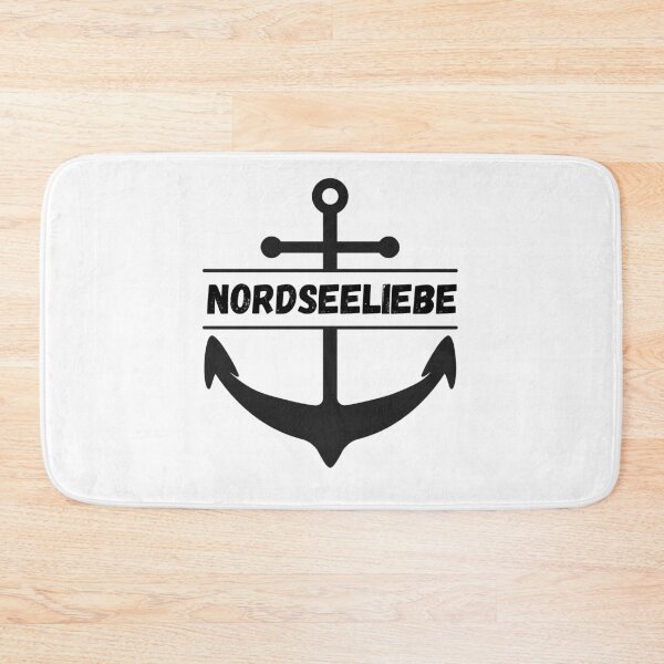 Item preview, North Sea Love – minimalist North German anchor design designed and sold by EmmaEddyStore.