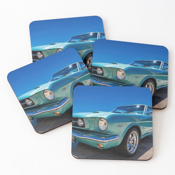 Item preview, 1967 Ford Mustang Classic – Turquoise Vintage Muscle Car Photography designed and sold by William A McCarthy.