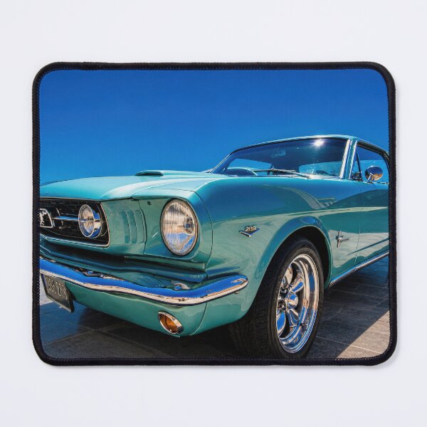 Item preview, 1967 Ford Mustang Classic – Turquoise Vintage Muscle Car Photography designed and sold by William A McCarthy.