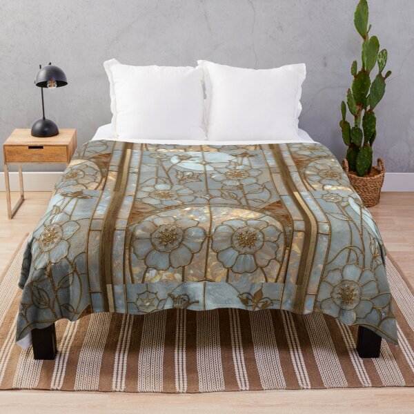 Item preview, Golden garden under iridescent celestial light designed and sold by BriSher.