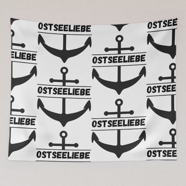 Item preview, Baltic Sea Love – East German anchor design, minimalist designed and sold by EmmaEddyStore.