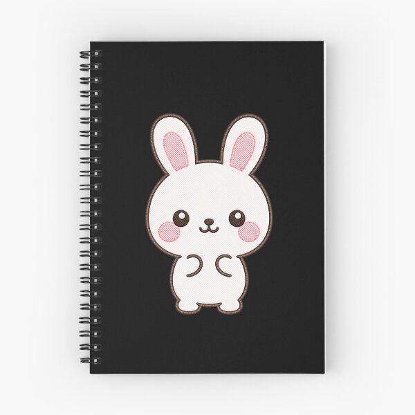 Item preview, Blushing Bunny – Cute Minimal Kawaii Love Design designed and sold by ColorSplash123.