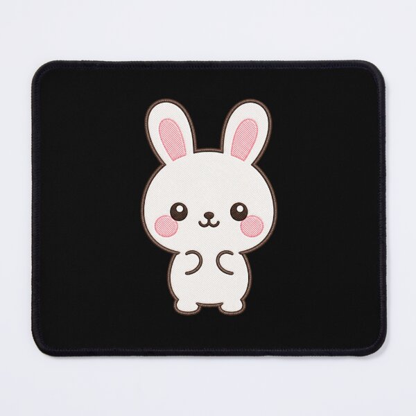 Item preview, Blushing Bunny – Cute Minimal Kawaii Love Design designed and sold by ColorSplash123.