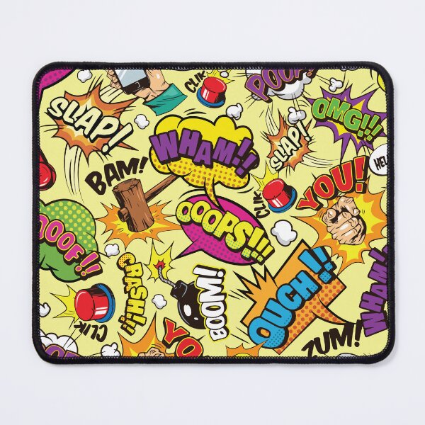 Item preview, Colorful Vintage Comic Book Objects and Sound Effects designed and sold by BrownHorse90s.