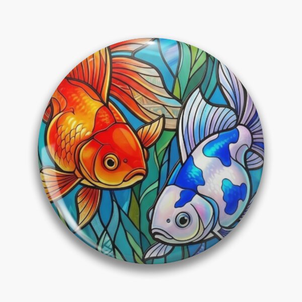 Item preview, Goldfish in a mirror designed and sold by PP&RAINBOW SHOP.