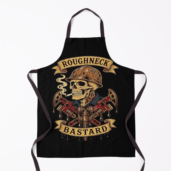 Item preview, Roughneck Bastard Oilfield Skull Vintage Tattoo Style designed and sold by haitrieuic96.