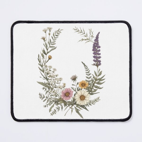 Item preview, Vintage Botanical Pressed Flowers Print — Wildflower Wreath Cottagecore Herbarium Wall Art, Dark Academia 1970s Aesthetic Floral Poster designed and sold by Ditstyle.