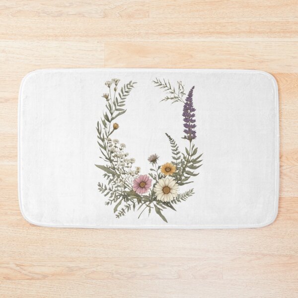 Item preview, Vintage Botanical Pressed Flowers Print — Wildflower Wreath Cottagecore Herbarium Wall Art, Dark Academia 1970s Aesthetic Floral Poster designed and sold by Ditstyle.