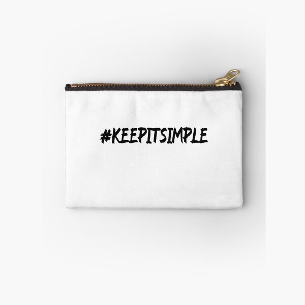 Item preview, #KeepItSimple Hashtag T-Shirt designed and sold by DwishOriginals.
