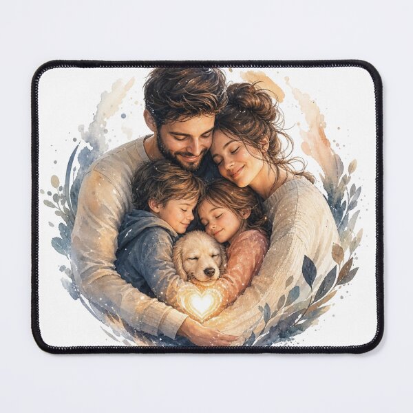 Item preview, Family Hug Love Gift designed and sold by InkNovaLab.