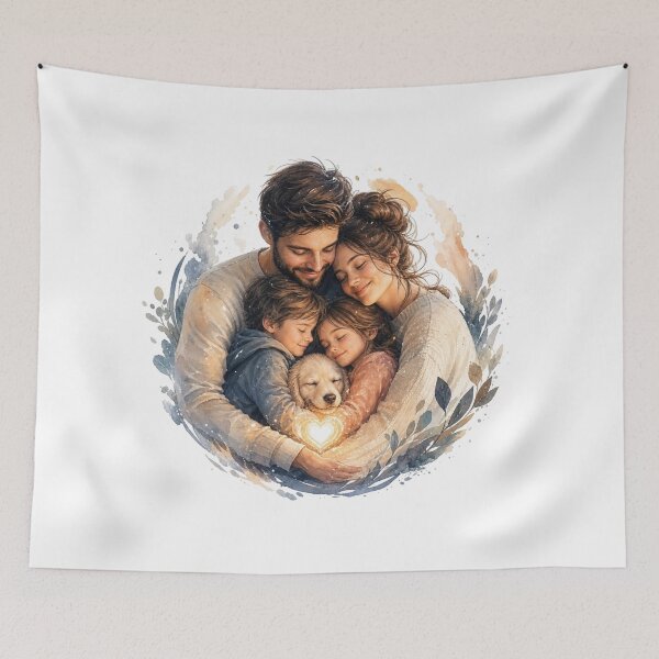 Item preview, Family Hug Love Gift designed and sold by InkNovaLab.