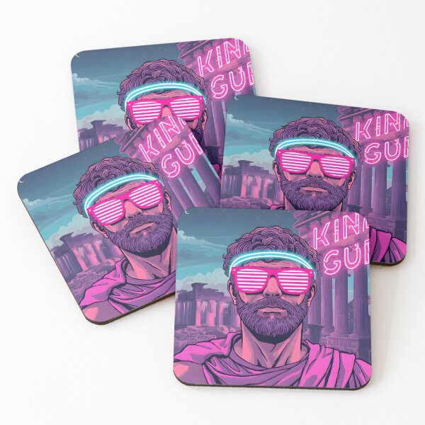 Item preview, Retro Neon Vaporwave - Greek style designed and sold by Mouad-Doadi.
