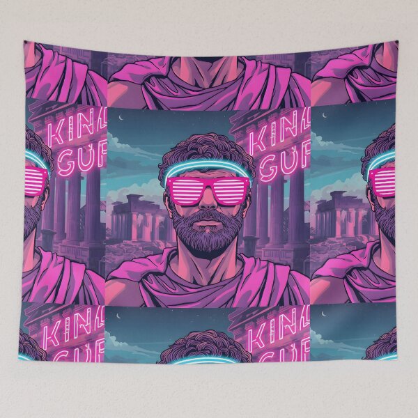 Item preview, Retro Neon Vaporwave - Greek style designed and sold by Mouad-Doadi.
