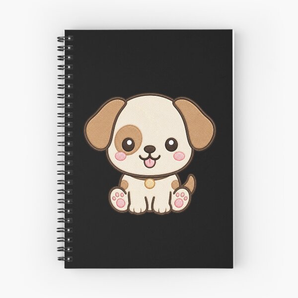 Item preview, Happy Puppy – Cute Minimal Kawaii Dog Design designed and sold by ColorSplash123.