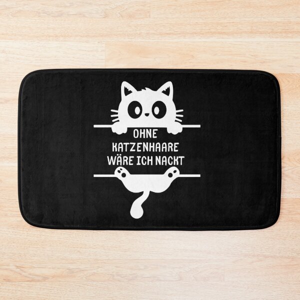 Item preview, Without cat hair I'd be naked – funny cat saying designed and sold by EmmaEddyStore.