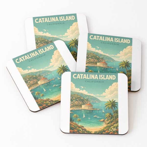 Item preview, Catalina Island Avalon Casino California Coastline Pacific Ocean Scenic View designed and sold by Places On Earth.