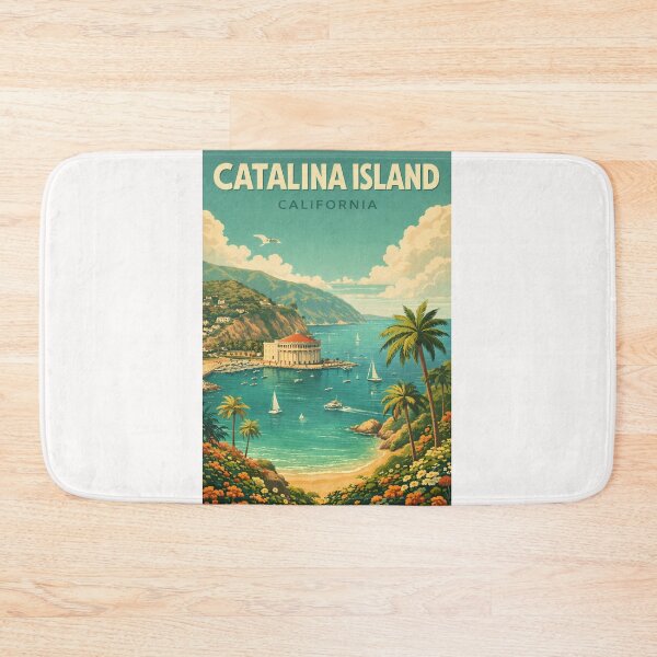 Item preview, Catalina Island Avalon Casino California Coastline Pacific Ocean Scenic View designed and sold by Places On Earth.