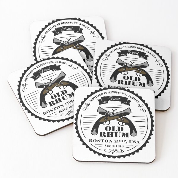 Item preview, Vintage Rum logo designed and sold by lamouchenoire.